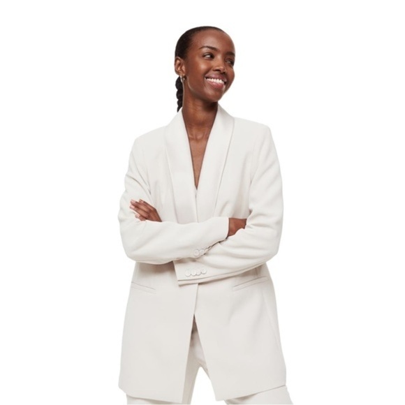 Shawl-collared Jacket Blazer Oversize - Picture 8 of 10